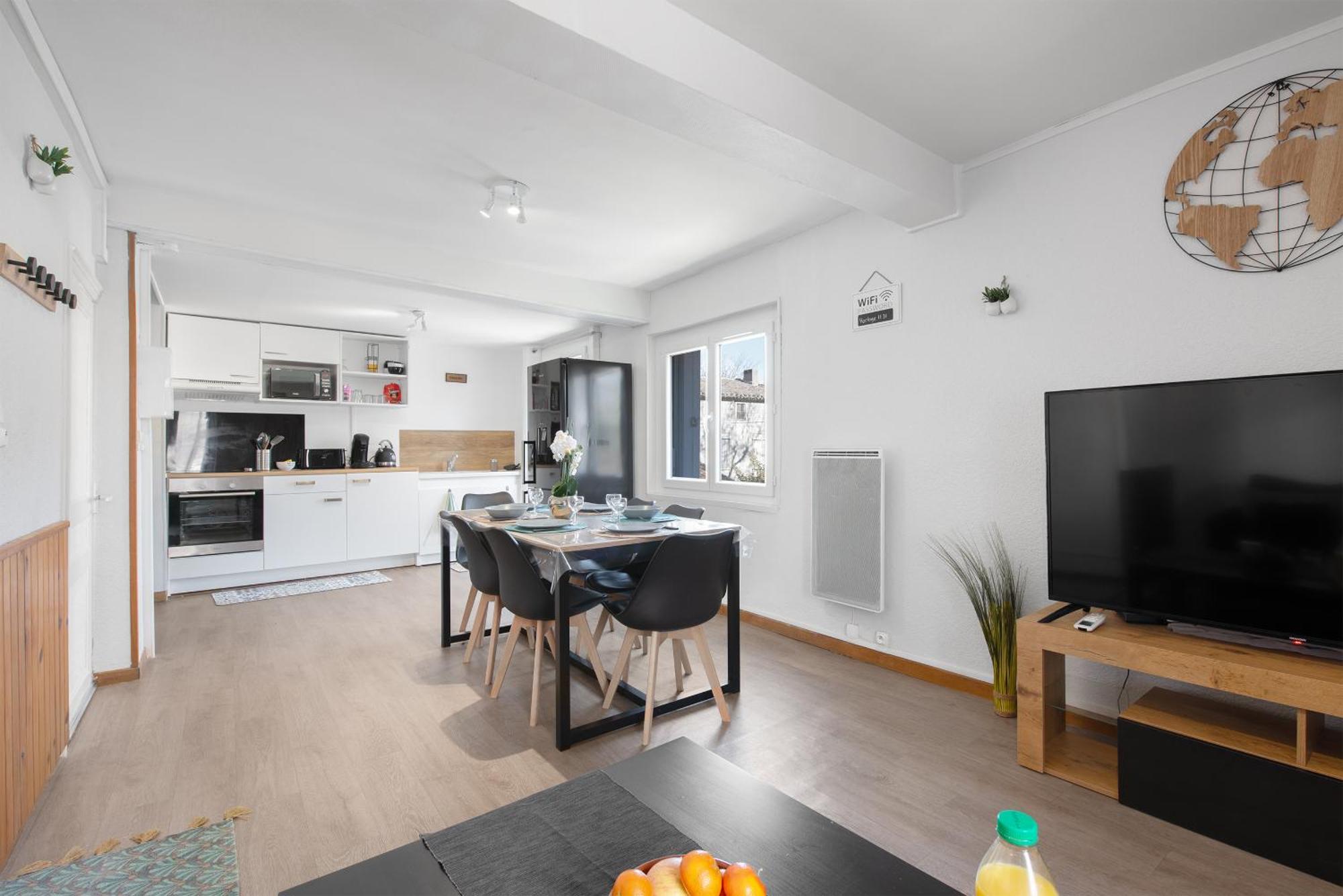 Les Appartements De L'Horloge Каркассон Экстерьер фото